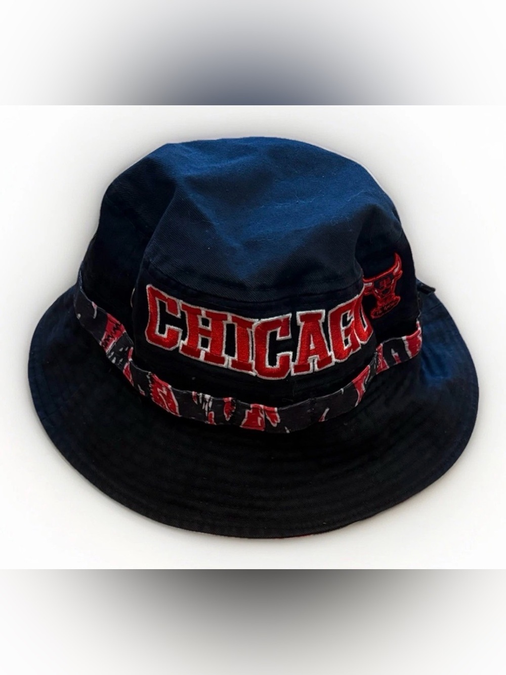 Vintage New Era Chicago Bulls Bucket Hat Size Medium/Large NBA Basketball Merch
